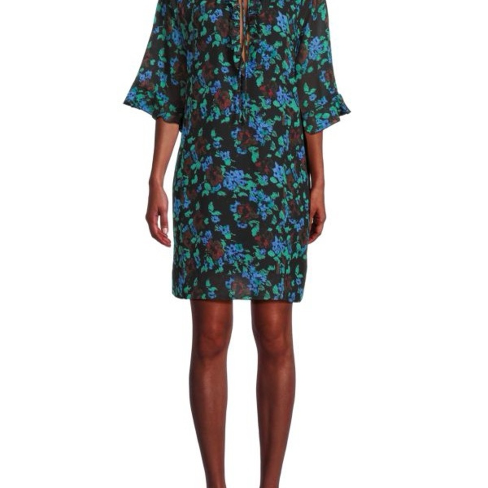 Ganni floral sheath dress
